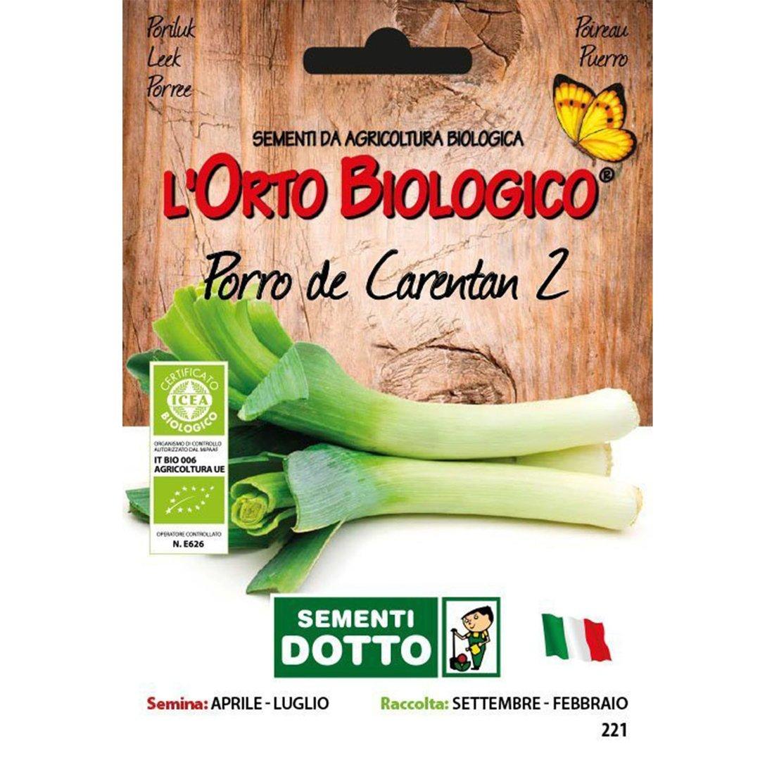 Biologico Porro De Carentan, Leek
